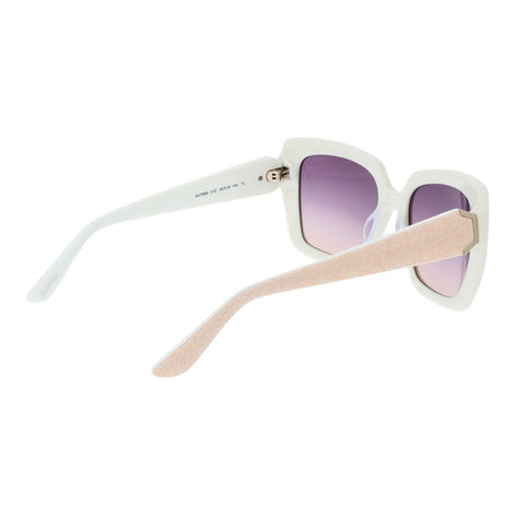 Guess White Acetate Sunglasses Guess