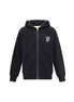 Valentino Black Cotton Sweatshirt Valentino