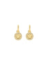 Versace Gold Brass Earrings Versace
