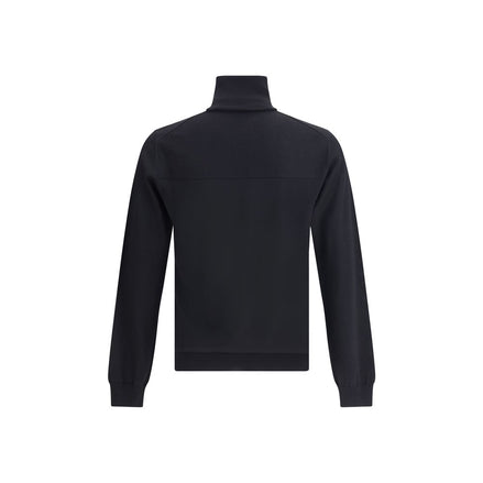 Jil Sander Black Fleece Wool Sweatshirt Jil Sander