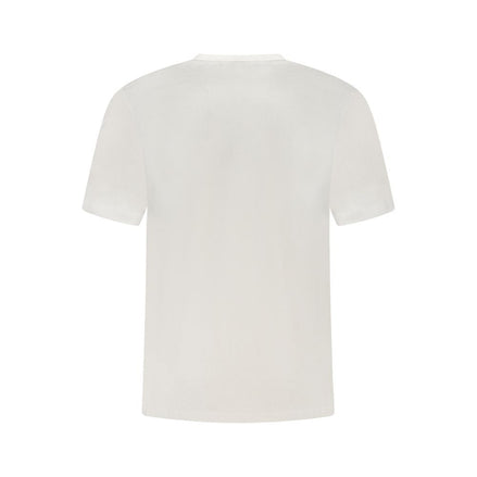 Calvin Klein White Cotton Men T-Shirt Calvin Klein