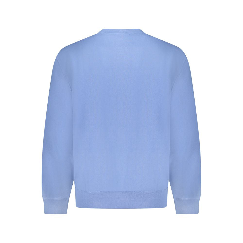Calvin Klein Blue Cotton Men's Sweatshirt Calvin Klein