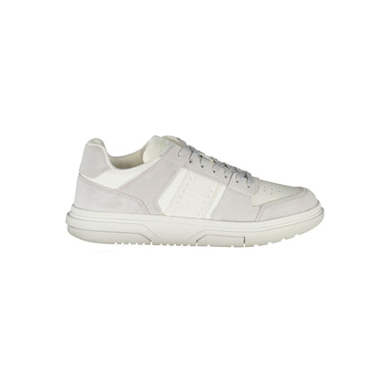 Tommy Hilfiger White Polyester Sneaker Tommy Hilfiger