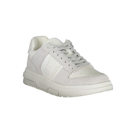Tommy Hilfiger White Polyester Sneaker Tommy Hilfiger