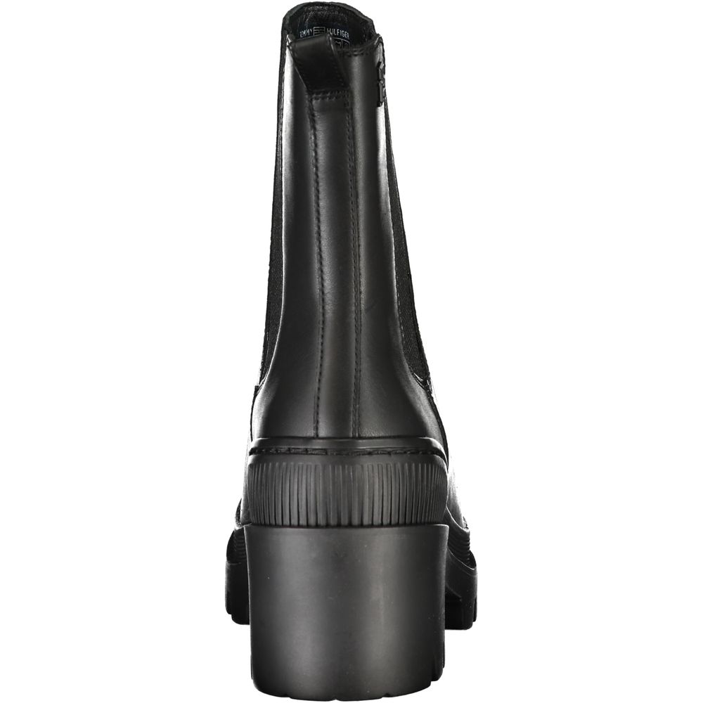 Tommy Hilfiger Black Polyester Ankle Tommy Hilfiger