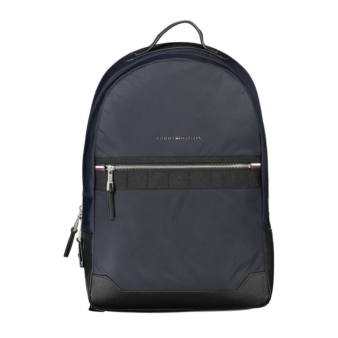 Tommy Hilfiger Blue Polyester Men Backpack Tommy Hilfiger