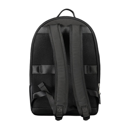 Tommy Hilfiger Black Polyester Men's Backpack Tommy Hilfiger
