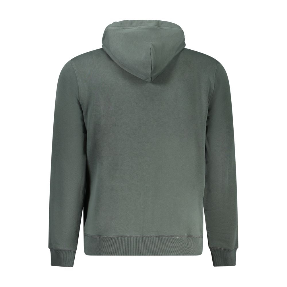 Napapijri Verde Cotton Men Sweatshirt Napapijri