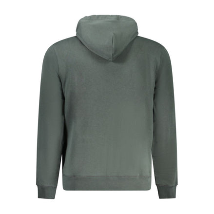 Napapijri Verde Cotton Men Sweatshirt Napapijri