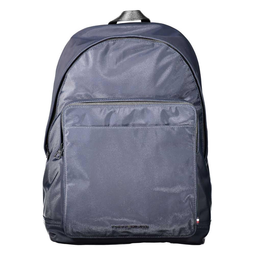 Tommy Hilfiger Blue Polyester Men Backpack Tommy Hilfiger