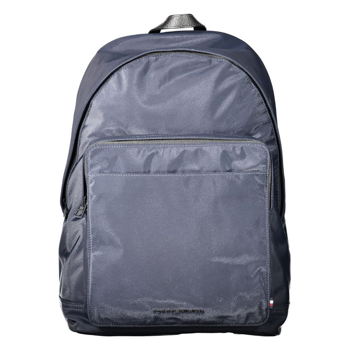Tommy Hilfiger Blue Polyester Men Backpack Tommy Hilfiger