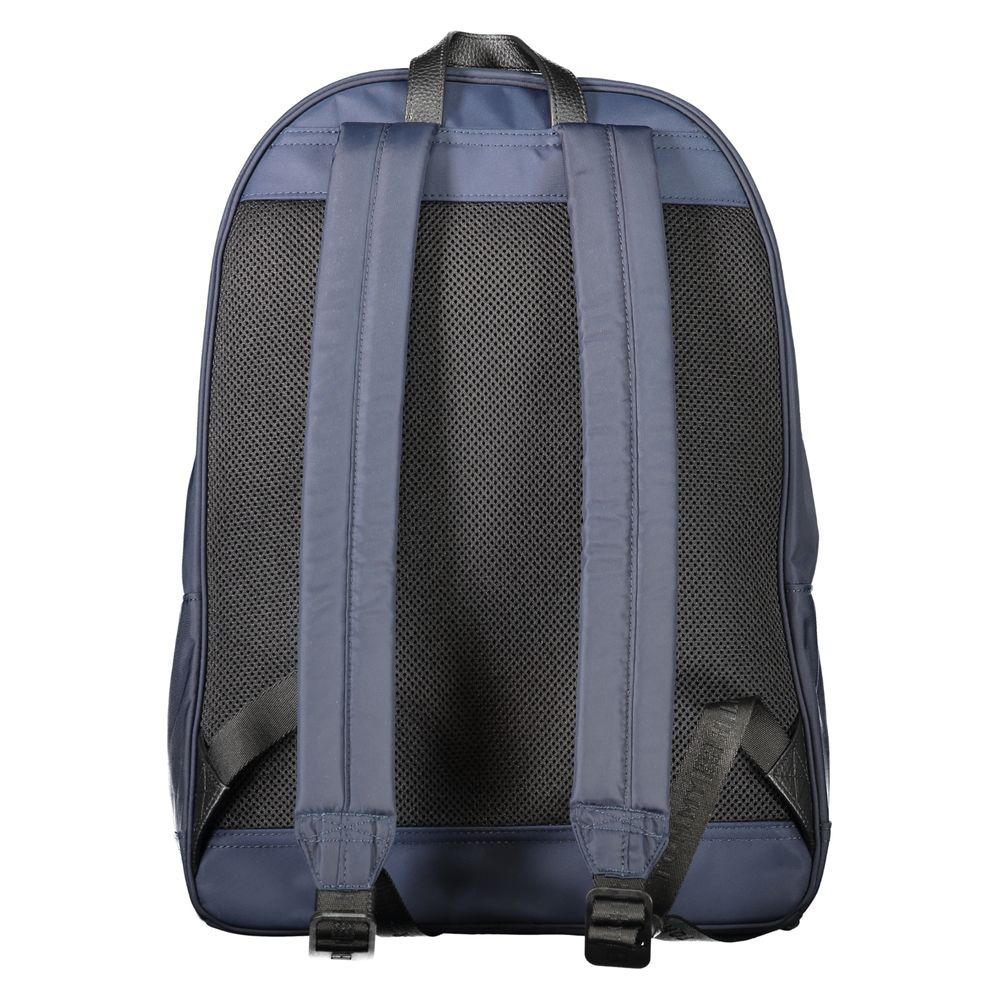 Tommy Hilfiger Blue Polyester Men Backpack Tommy Hilfiger