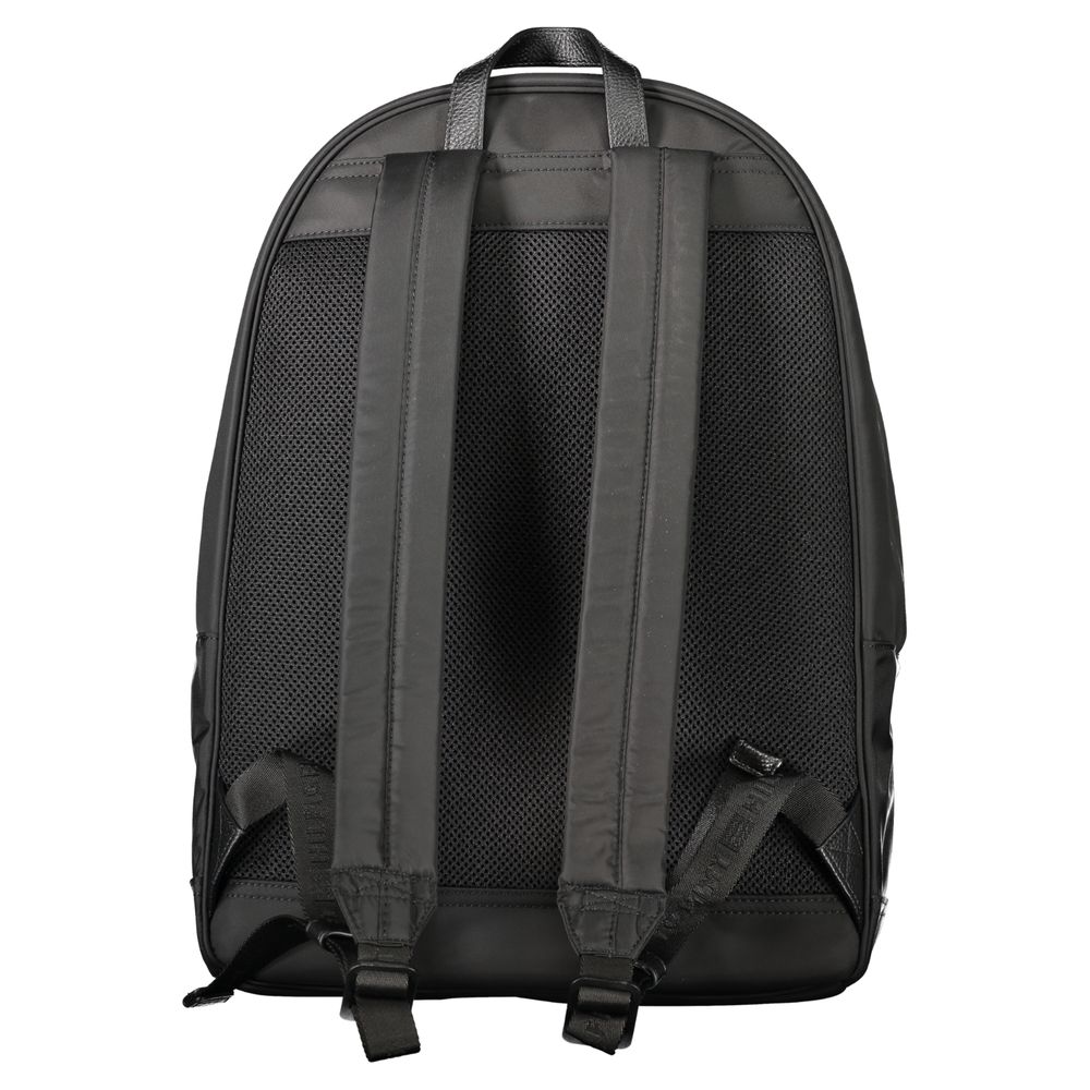Tommy Hilfiger Nero Polyester Men Backpack Tommy Hilfiger