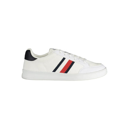 Tommy Hilfiger White Polyester Sneaker Tommy Hilfiger