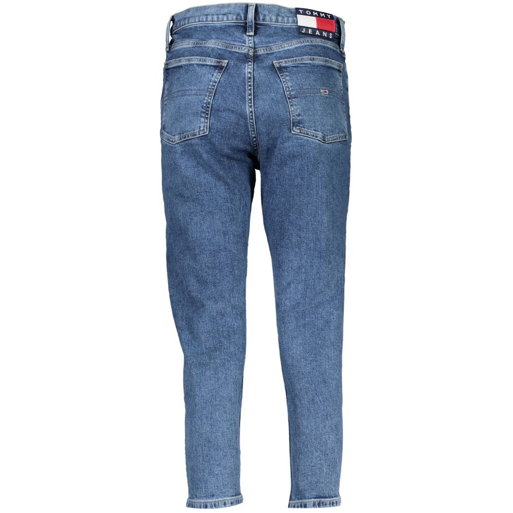Tommy Hilfiger Blue Cotton Women's Slim-Fit Jean Tommy Hilfiger