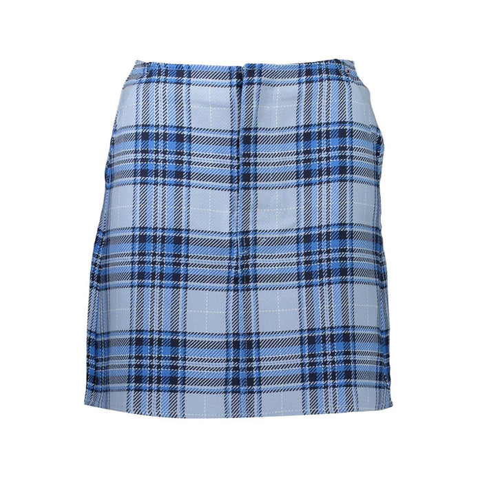 Tommy Hilfiger Azzurro Cotton Women Skirt Tommy Hilfiger