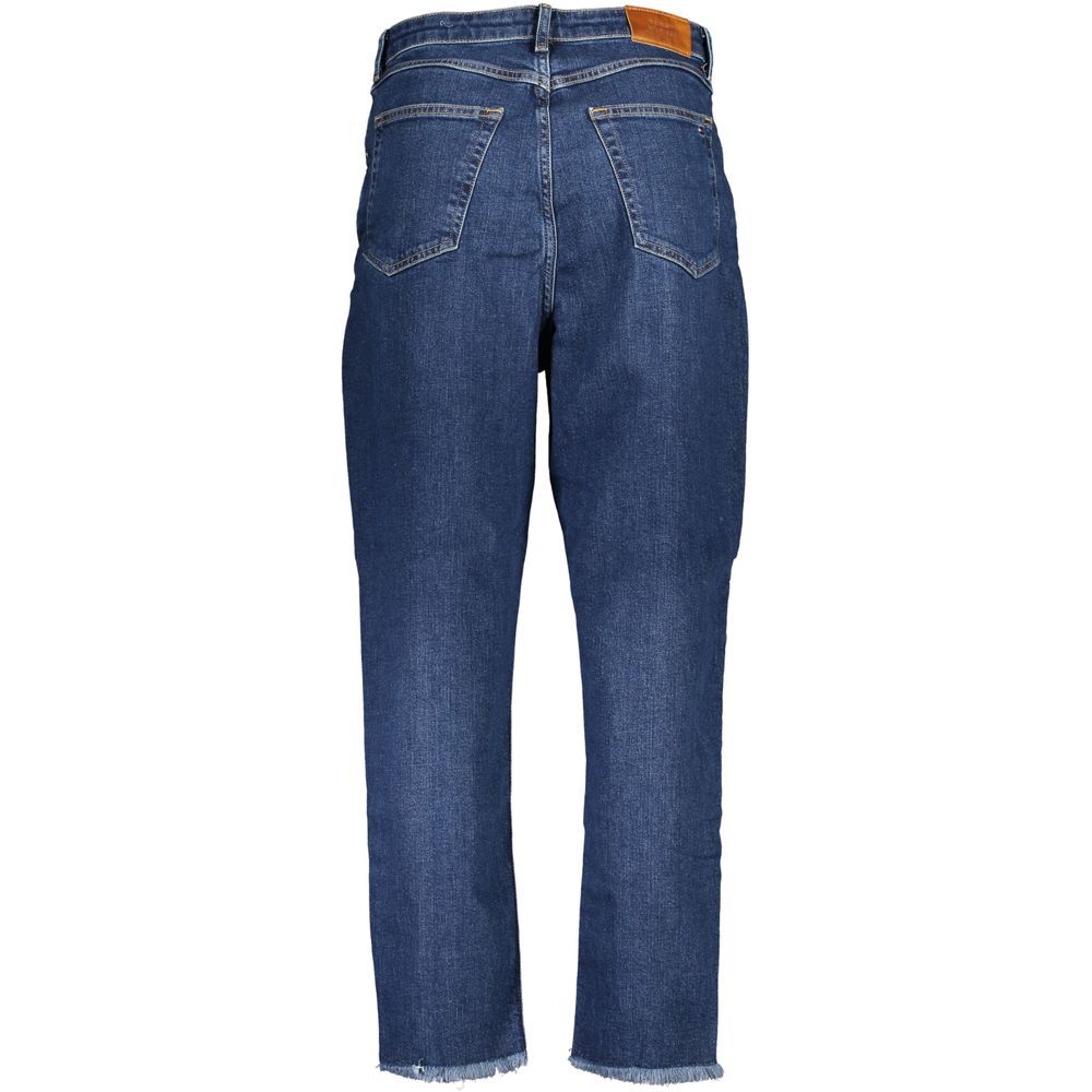 Tommy Hilfiger Blue Cotton Women Jeans Tommy Hilfiger