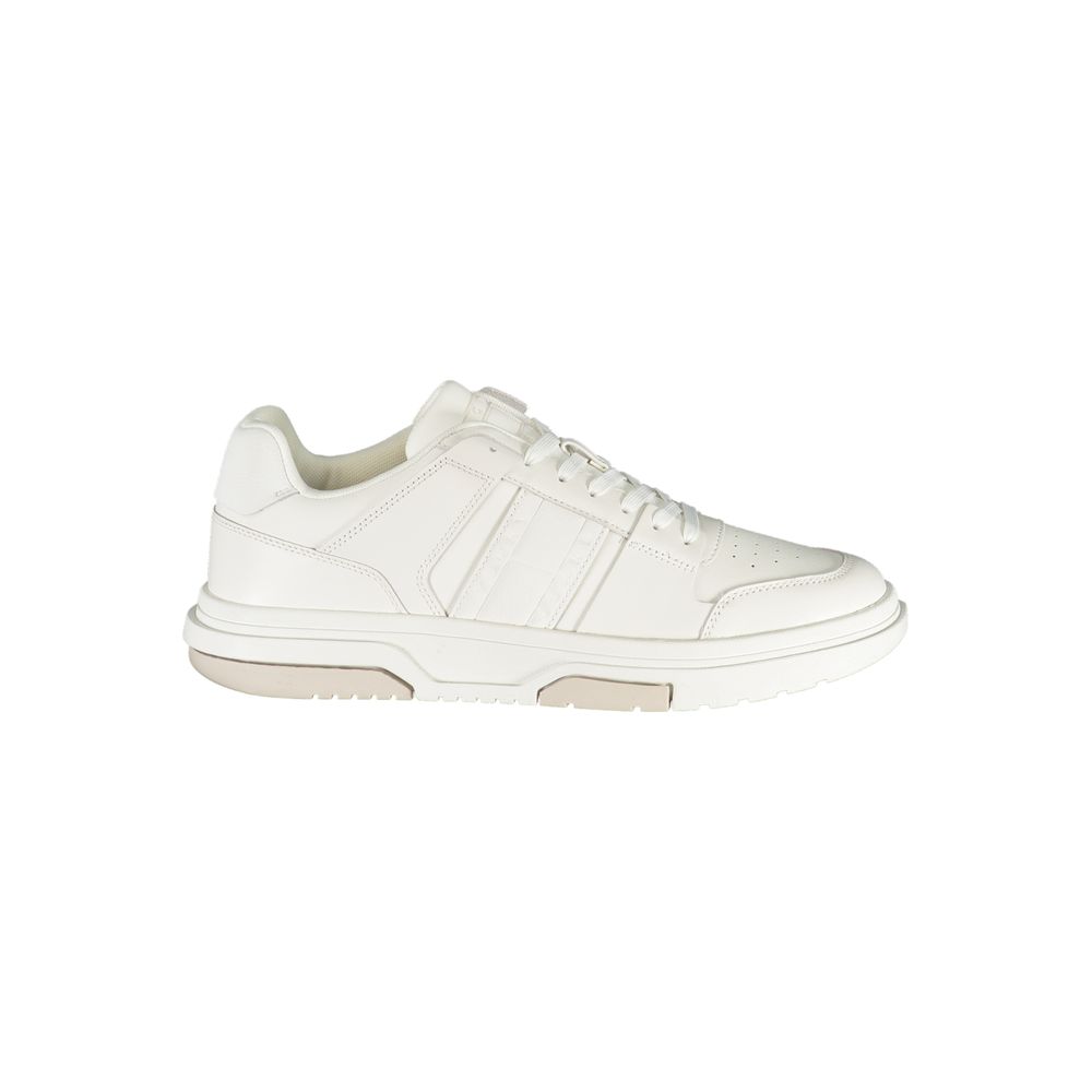 Tommy Hilfiger Bianco Poliuretano Men Sneaker Tommy Hilfiger