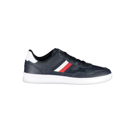 Tommy Hilfiger Blue Polyester Sneaker Tommy Hilfiger