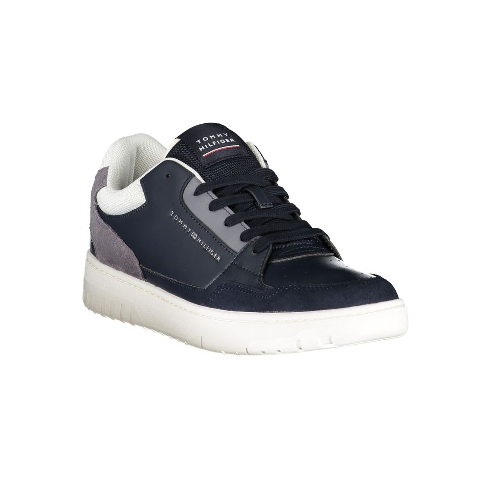 Tommy Hilfiger Blue Polyester Sneaker Tommy Hilfiger