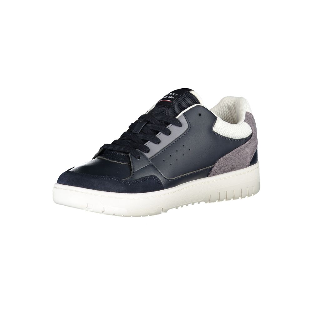 Tommy Hilfiger Blue Polyester Sneaker Tommy Hilfiger