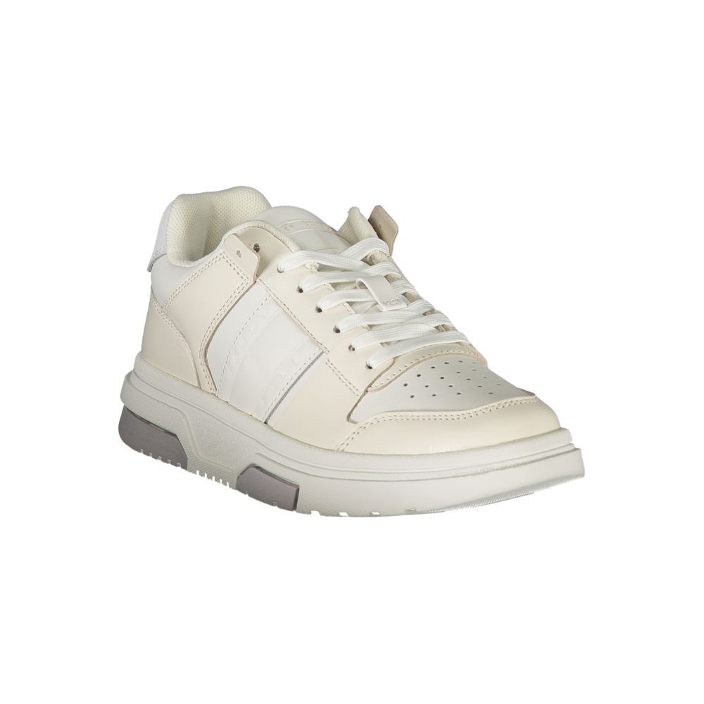 Baskets Tommy Hilfiger en cuir blanc pour femme