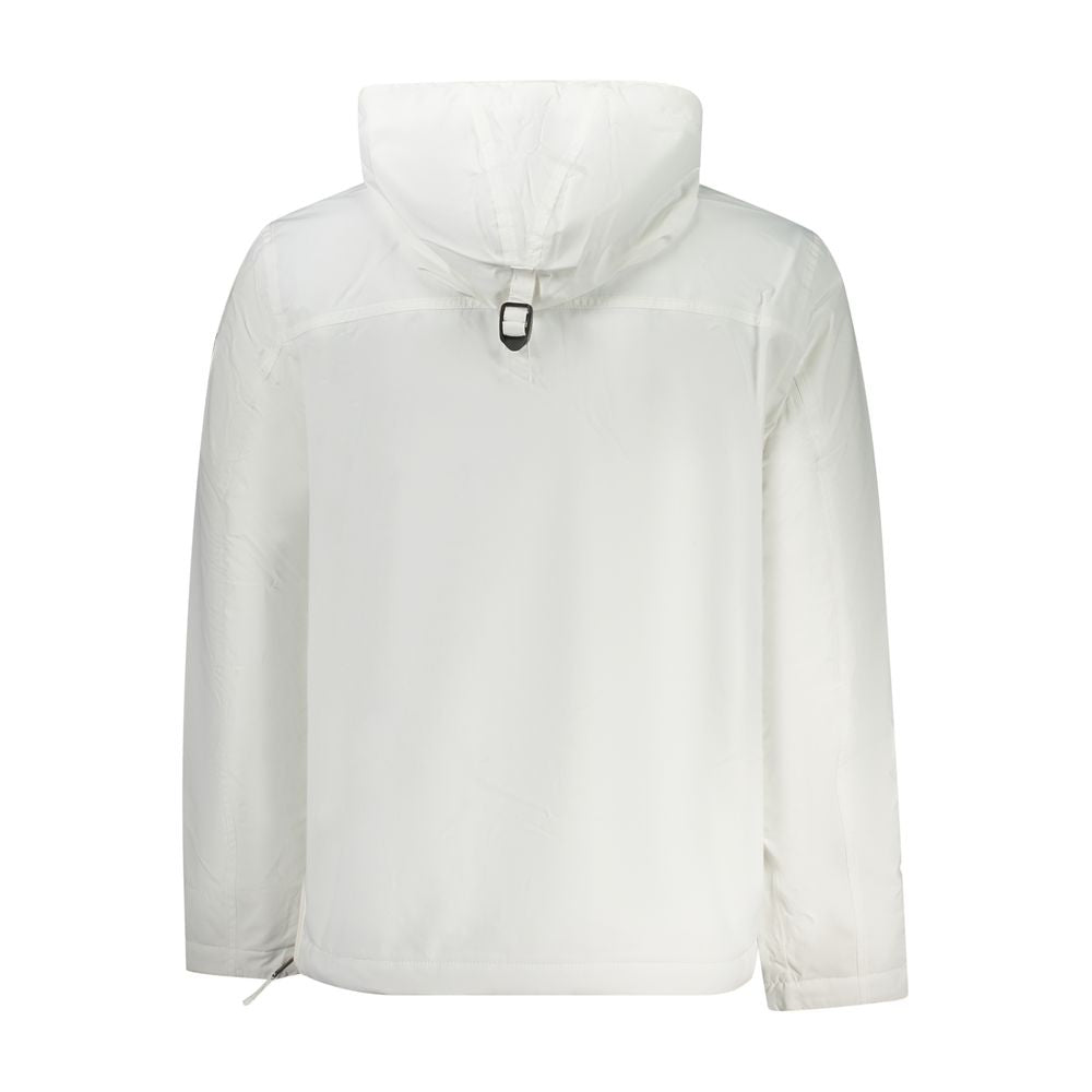 Napapijri White Polyamide Men's Jacket Napapijri