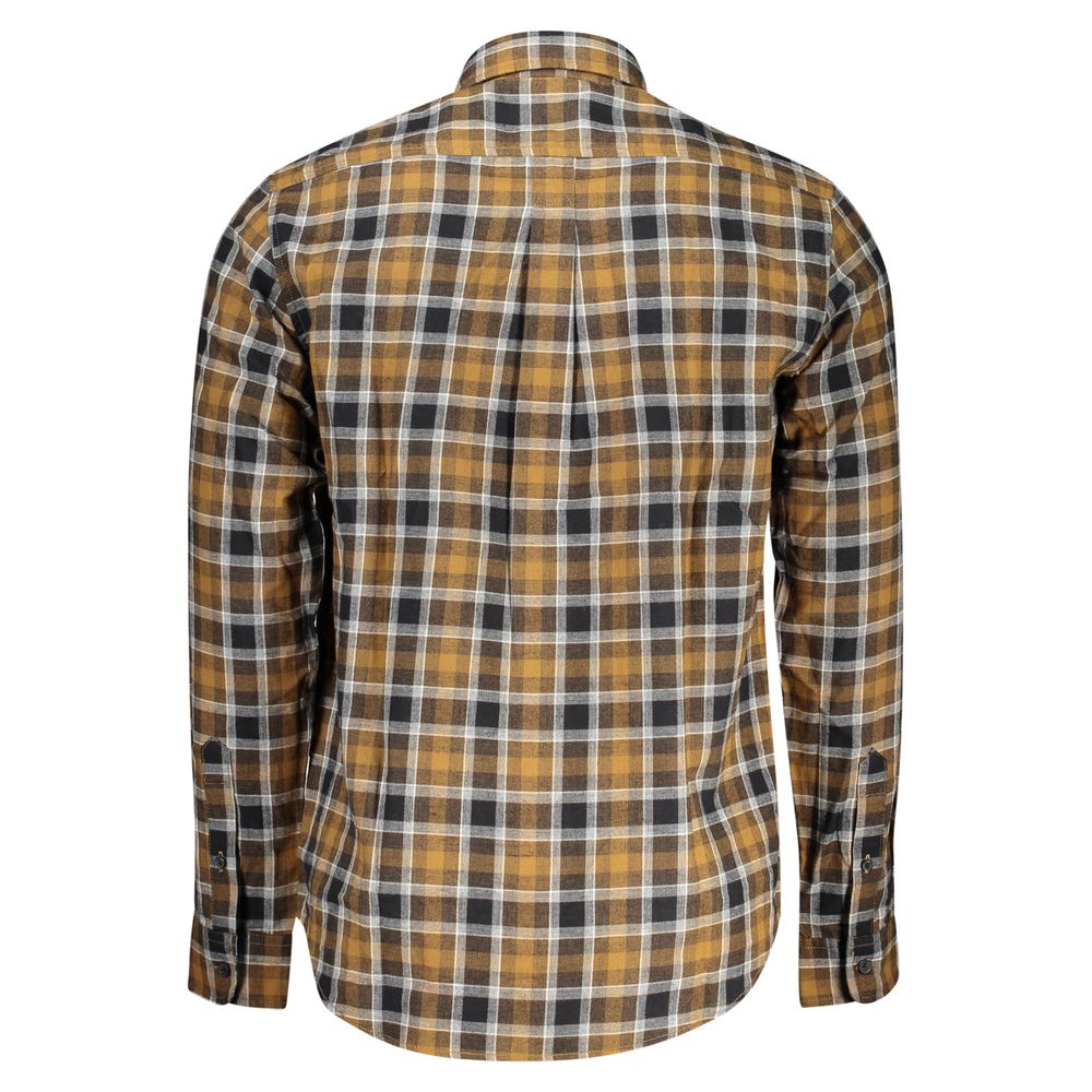 Timberland Marrone Cotton Mens Shirt Timberland