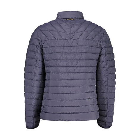 Napapijri Blu Poliammide Men Jacket Napapijri