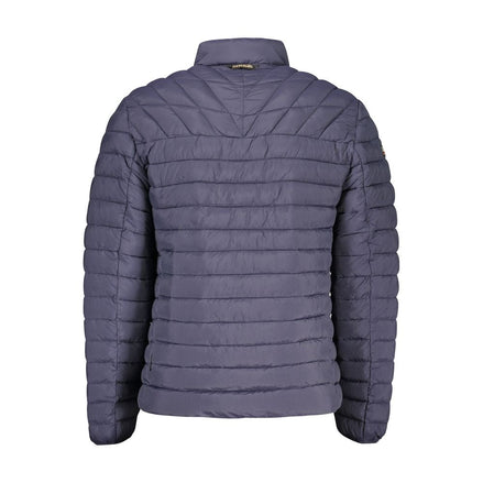 Napapijri Blu Poliammide Men Jacket Napapijri