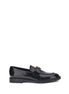 Chloé Black Calf Leather Bos Taurus Slip-On Loafers Chloé