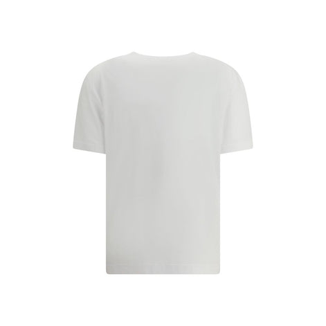 Dolce & Gabbana White Cotton T-Shirt Dolce & Gabbana