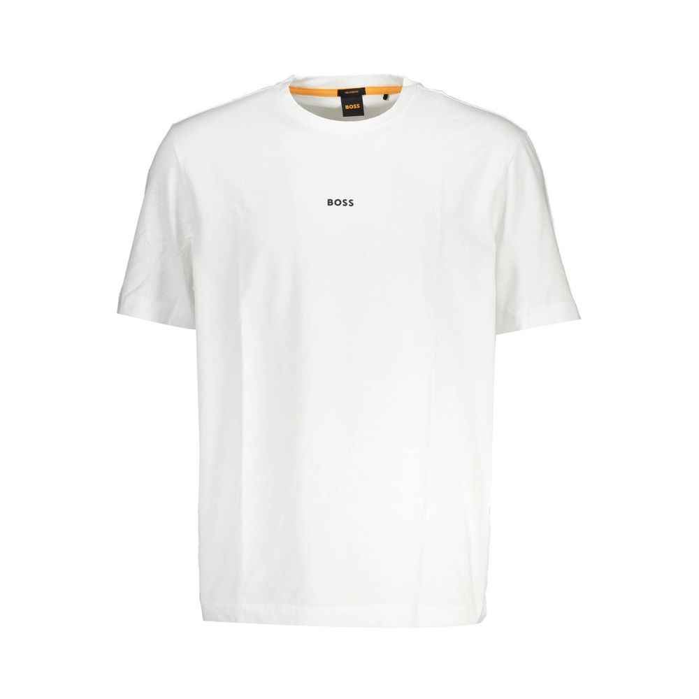 Hugo Boss White Organic Cotton Men's T-Shirt Hugo Boss