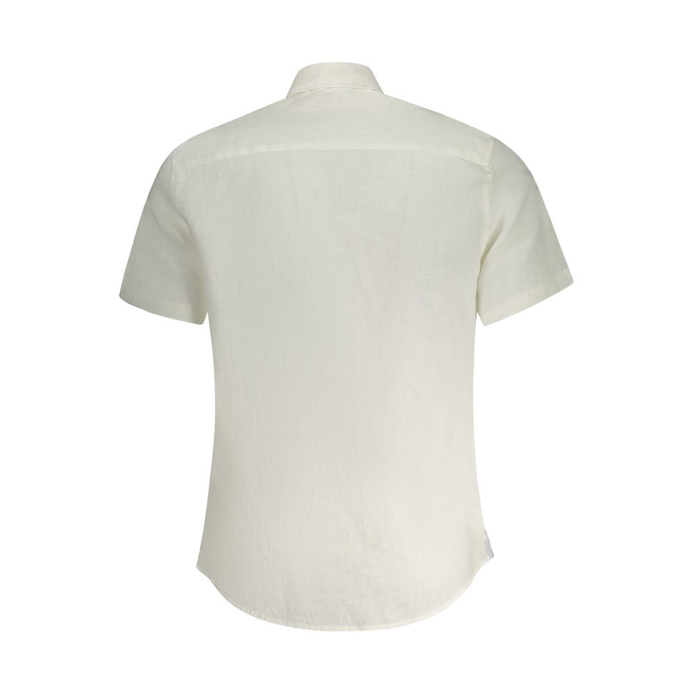 North Sails White Linen Shirt North Sails