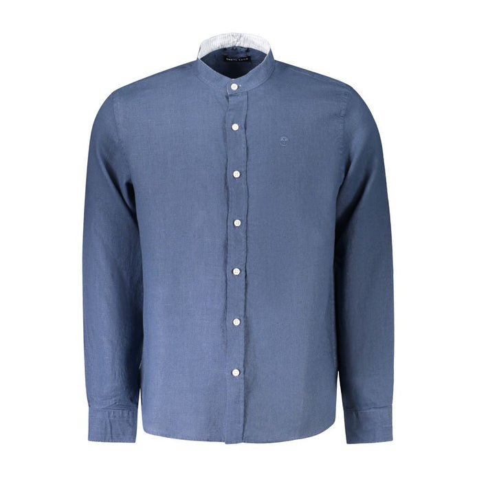 North Sails Blue Linen Shirt North Sails