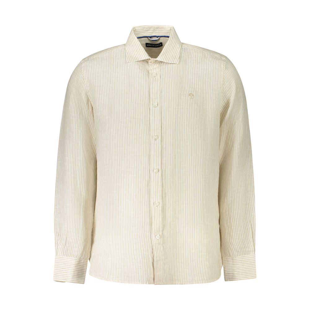 North Sails Beige Linen Shirt North Sails