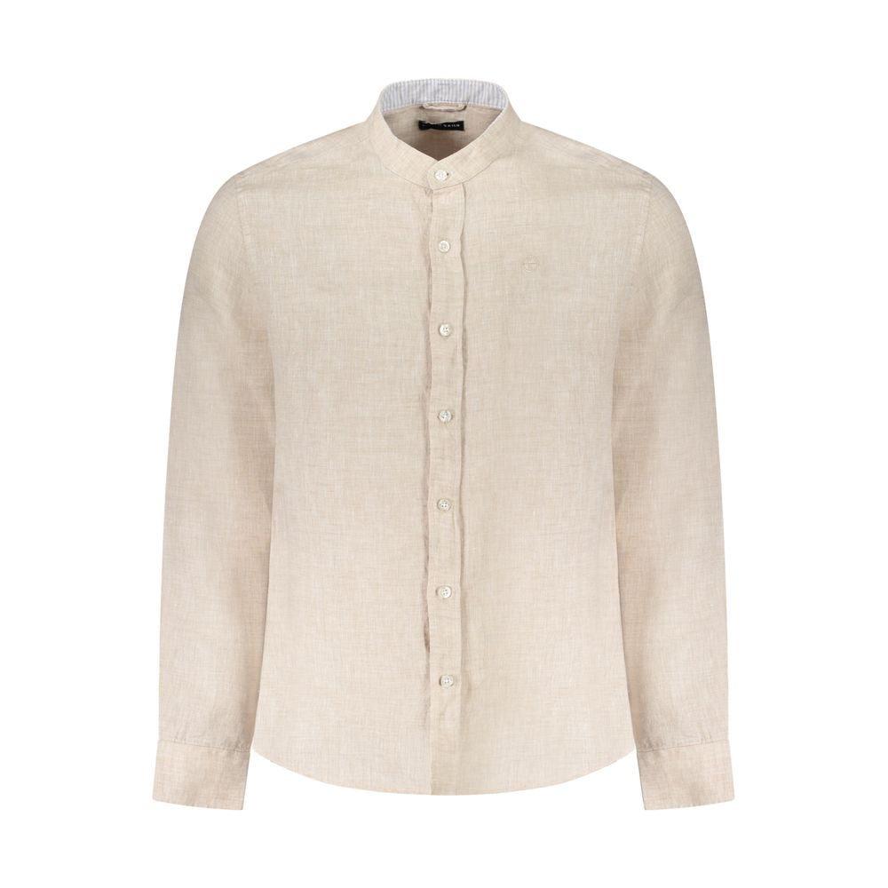 North Sails Beige Linen Shirt North Sails