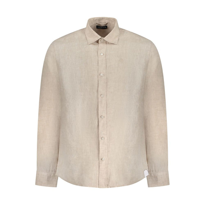 North Sails Beige Linen Shirt North Sails
