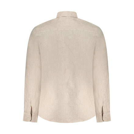 North Sails Beige Linen Shirt North Sails