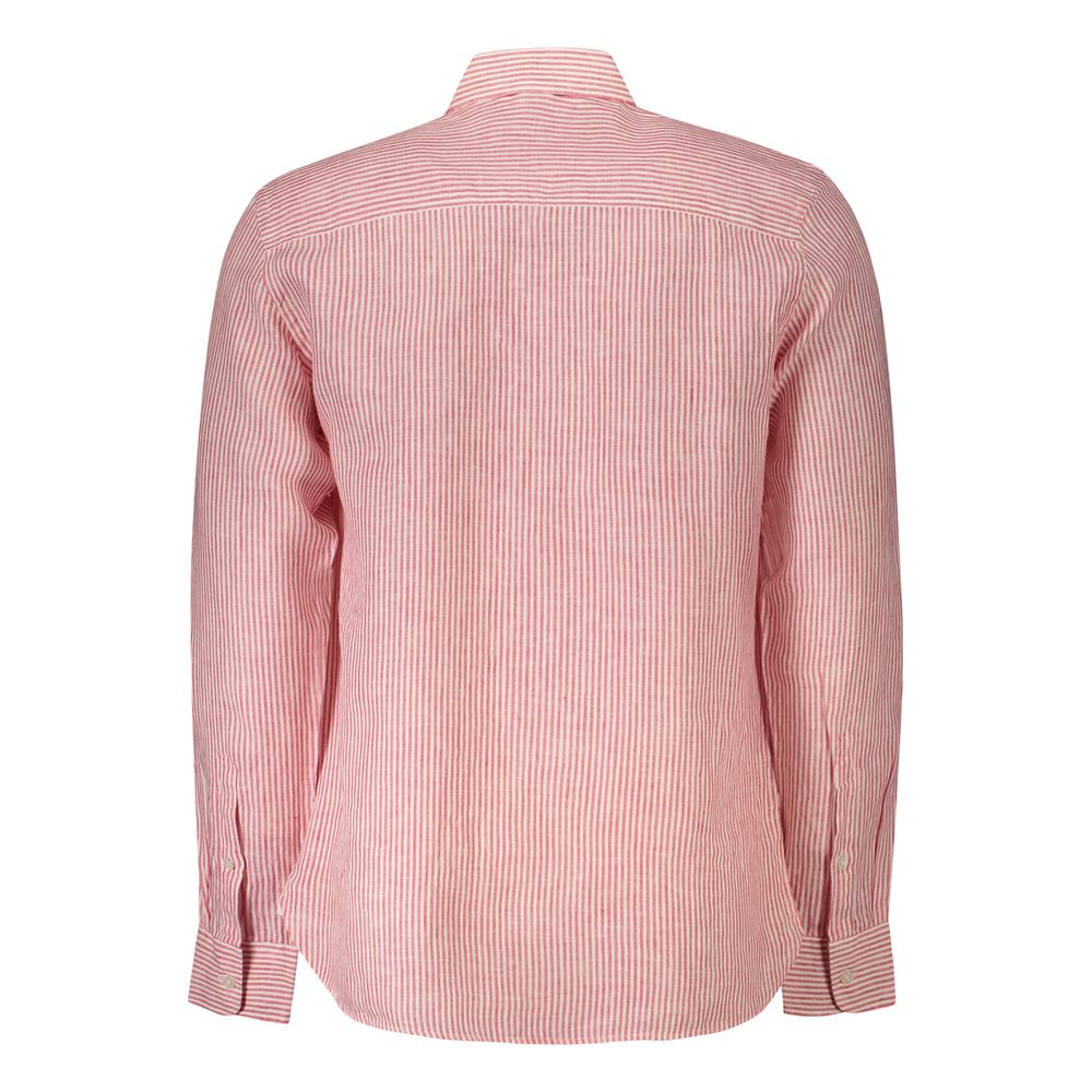 North Sails Red Linen Shirt North Sails