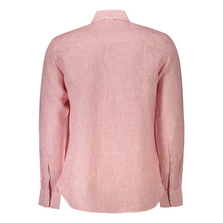 North Sails Red Linen Shirt North Sails