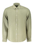 North Sails Green Linen Shirt North Sails