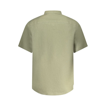 North Sails Green Linen Shirt North Sails