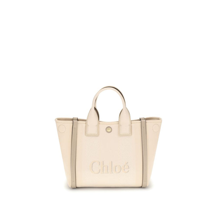 Chloé Beige Cotton Handbag Chloé
