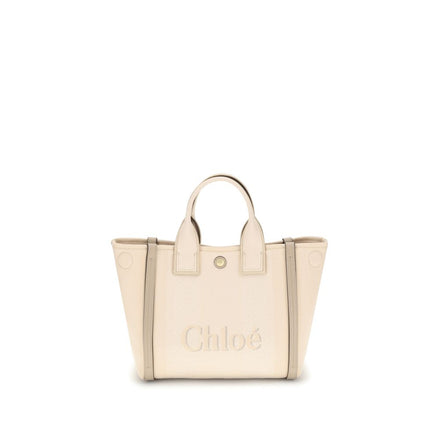 Chloé Beige Cotton Handbag Chloé