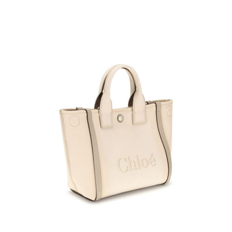 Chloé Beige Cotton Handbag Chloé