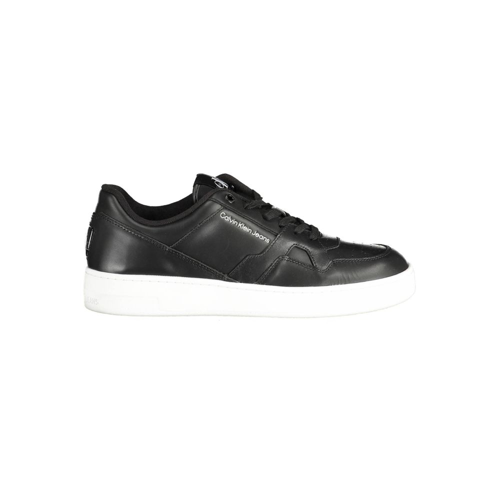 Calvin Klein Black Polyester Men Sneaker Calvin Klein
