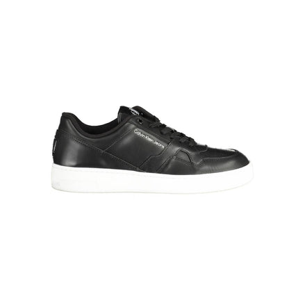 Calvin Klein Black Polyester Men Sneaker Calvin Klein