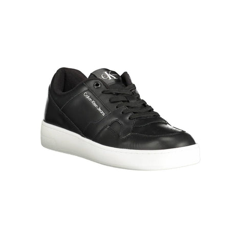 Calvin Klein Black Polyester Men Sneaker Calvin Klein