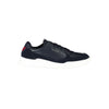 Tommy Hilfiger Blue Leather Men's Sneaker Tommy Hilfiger